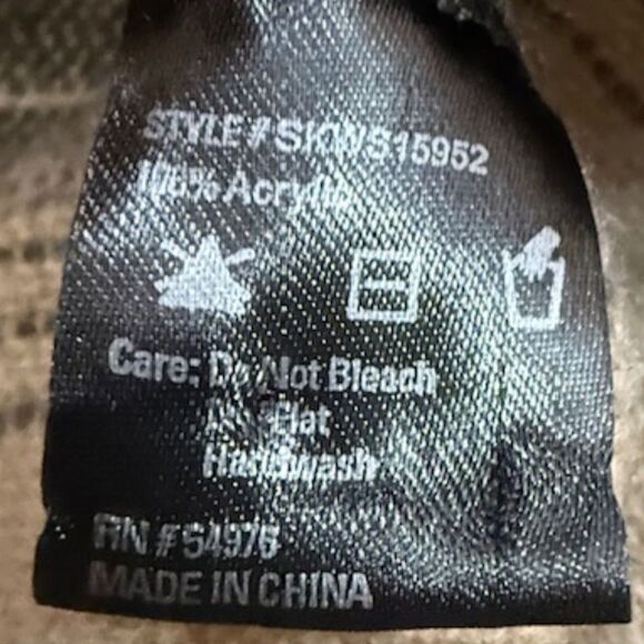 Boho Western Ombre Poncho Vest OS Fringe Multi Cabincore Ranch Neutrals - Picture 7 of 7